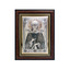 Серебряная икона Блаженная Ксения в багете 50240047Б06